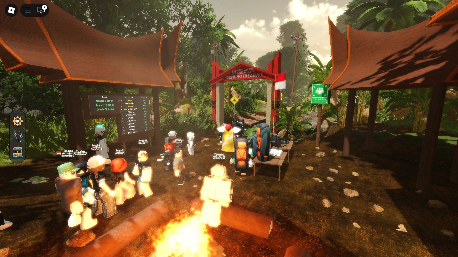 The starting area (Image via Roblox)